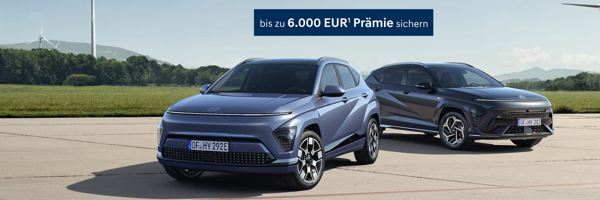 Hyundai Specials: Jetzt Prämie sichern und zum Top-Leasing durchstarten.